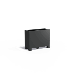 PAULA - Pflanzkübel - Aluminium - 400x800x1000 mm