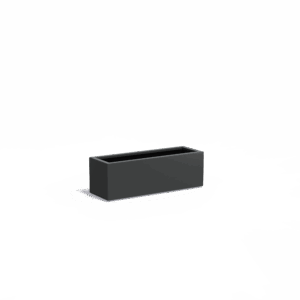 PAULA - Pflanzkübel - Aluminium - 400x400x1000 mm