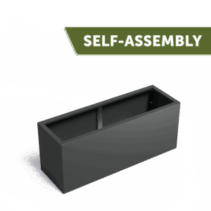 LENA - Pflanzkübel - Beschichteter Stahl - 500x600x1000 mm