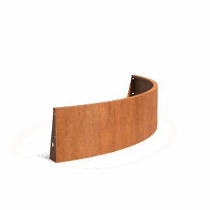 TILL - Stützmauer - Cortenstahl - 2000x500x2000 mm