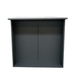 LEON - Holzlager - Beschichteter Stahl - 1800x1700x500 mm