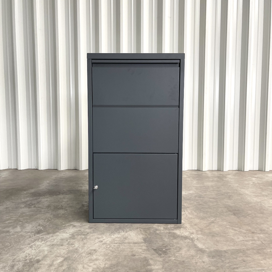 NILS Paketbox aus pulverbeschichtetem Stahl