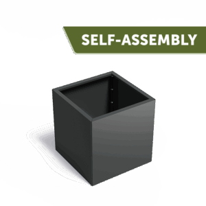 LENA - Pflanzkübel - Beschichteter Stahl - 800x400x800 mm