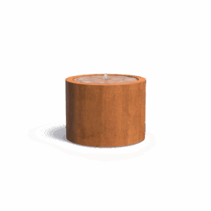 THEO - Wasserbrunnen - Cortenstahl - 1000x750 mm