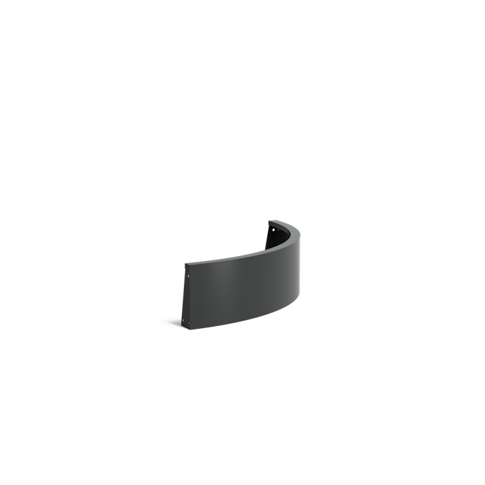 PEER Stützmauer aus Aluminium