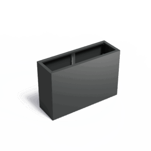 LENA - Pflanzkübel - Beschichteter Stahl - 400x800x1000 mm