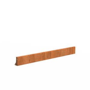 FRODO - Stützmauer - Cortenstahl - 100x200x2000 mm