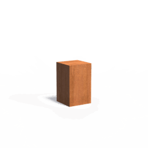 KARLO - Sockel - Cortenstahl - 1000x400x1000 mm