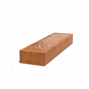 TOM - Wasserbrunnen - Cortenstahl - 600x400x3000 mm