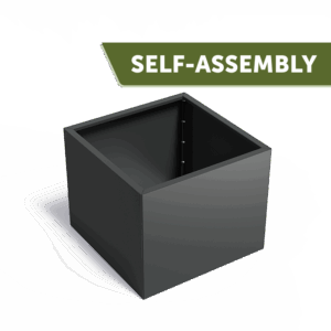 LENA - Pflanzkübel - Beschichteter Stahl - 1000x400x1000 mm