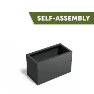 LENA - Pflanzkübel - Beschichteter Stahl - 500x600x1000 mm