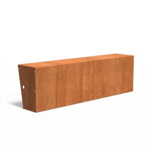 LEON - Stützmauer - Cortenstahl - 400x600x2000 mm