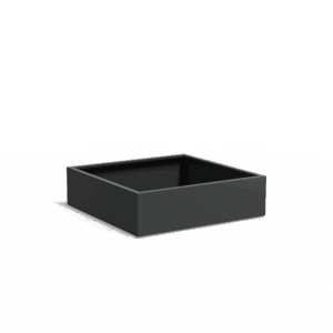 PAULA - Pflanzkübel - Aluminium - 1400x400x1400 mm