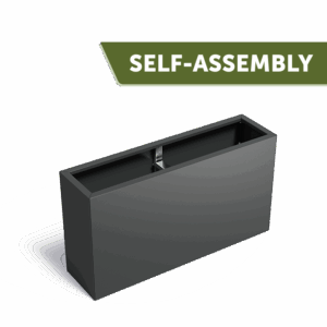 LENA - Pflanzkübel - Beschichteter Stahl - 400x800x1000 mm