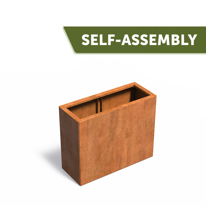 GRETA Pflanzkübel aus Cortenstahl