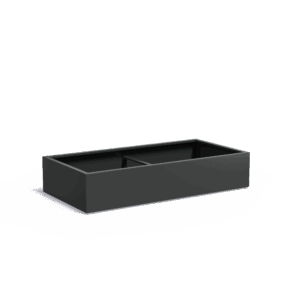 PAULA - Pflanzkübel - Aluminium - 1000x400x2000 mm