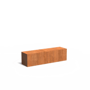 KARLO - Sockel - Cortenstahl - 1000x400x1000 mm