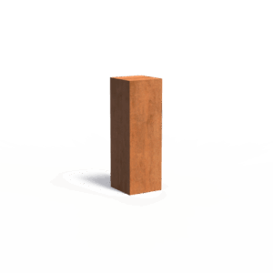 KARLO - Sockel - Cortenstahl - 1000x400x1000 mm