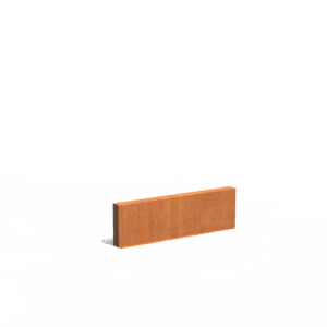 THAN - Sichtschutz - Cortenstahl - 150x1000x2000 mm