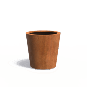 JANA - Pflanzkübel - Cortenstahl - 800x600 mm