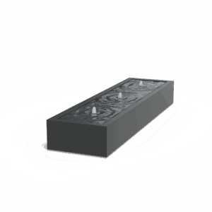 TITUS - Wasserbrunnen - Aluminium - 600x400x3000 mm