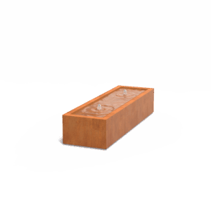 TOM - Wasserbrunnen - Cortenstahl - 600x400x2000 mm