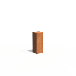 KARLO - Sockel - Cortenstahl - 1000x400x1000 mm