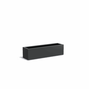 PAULA - Pflanzkübel - Aluminium - 400x400x1000 mm