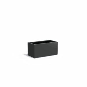 PAULA - Pflanzkübel - Aluminium - 500x500x1000 mm