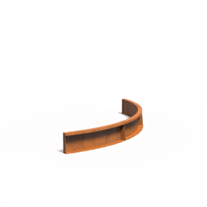 TILL - Stützmauer - Cortenstahl - 1500x200x1500 mm