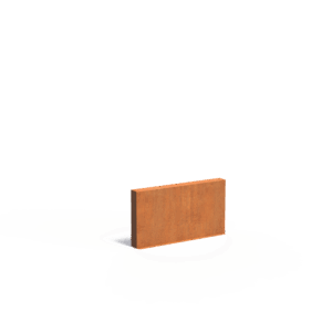 THAN - Sichtschutz - Cortenstahl - 150x1000x1500 mm