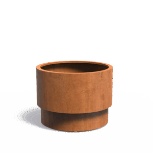 RIA - Pflanzkübel - Cortenstahl - 1000x750 mm