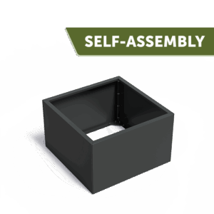 LENA - Pflanzkübel - Beschichteter Stahl - 1000x400x1000 mm