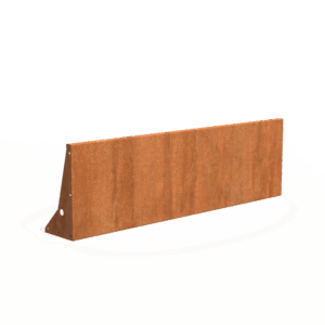 FRODO - Stützmauer - Cortenstahl - 300x600x2000 mm