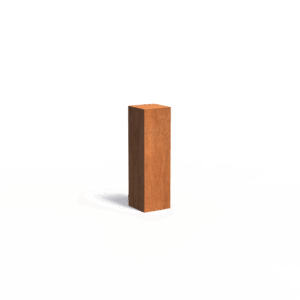 KARLO - Sockel - Cortenstahl - 1000x400x1000 mm