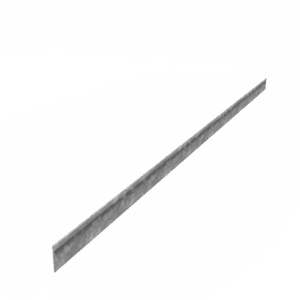 RIAN - Rasenkante - verzinkter Stahl - 2300 x 70 mm - Materialstärke 2 mm - Gerade