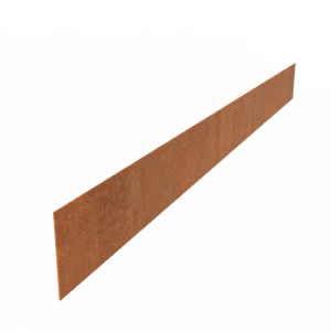 LUKE - Rasenkante - Cortenstahl - 2300 x 200 mm - Materialstärke 2 mm - Gerade