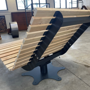 KARL - Wellenliege - drehbare Design-Relaxliege