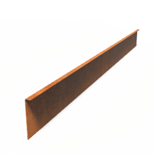 ERIK - Rasenkante - Cortentahl - 2300 x 200 mm - Materialstärke 3 mm - Gerade