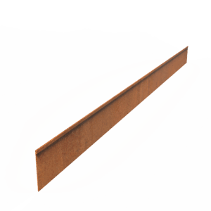 OMAR - Rasenkante - Cortenstahl - 2300 x 150 mm - Materialstärke 2 mm - Gerade