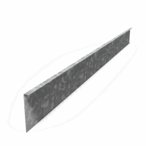 ELIO - Rasenkante - verzinkter Stahl - 2300 x 200 mm - Materialstärke 2 mm - Gerade