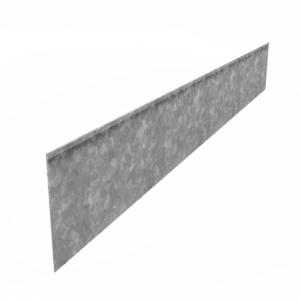 RIAN - Rasenkante - verzinkter Stahl - 2300 x 290 mm - Materialstärke 2 mm - Gerade