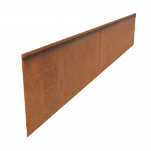 OMAR - Rasenkante - Cortenstahl - 2300 x 390 mm - Materialstärke 2 mm - Gerade