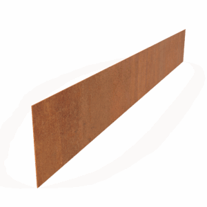 LUKE - Rasenkante - Cortenstahl - 2300 x 290 mm - Materialstärke 2 mm - Gerade