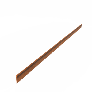 OMAR - Rasenkante - Cortenstahl - 2300 x 70 mm - Materialstärke 2 mm - Gerade