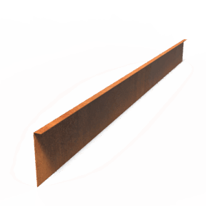 ERIK - Rasenkante - Cortentahl - 2300 x 200 mm - Materialstärke 3 mm - Gerade