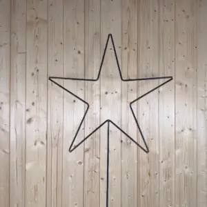 STAR - Weihnachtsstern - Baustahl - 10x1700x1000 mm